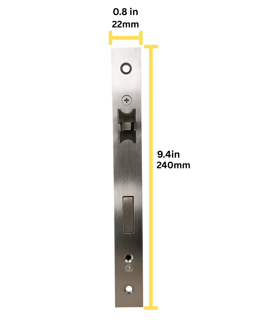 3585 mortise (front/faceplate)