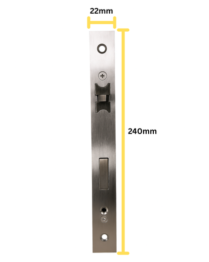 Fingerprint Smart Lock 3585. Aluminum Gate Lock. Waterproof Outdoor Aluminum Lock