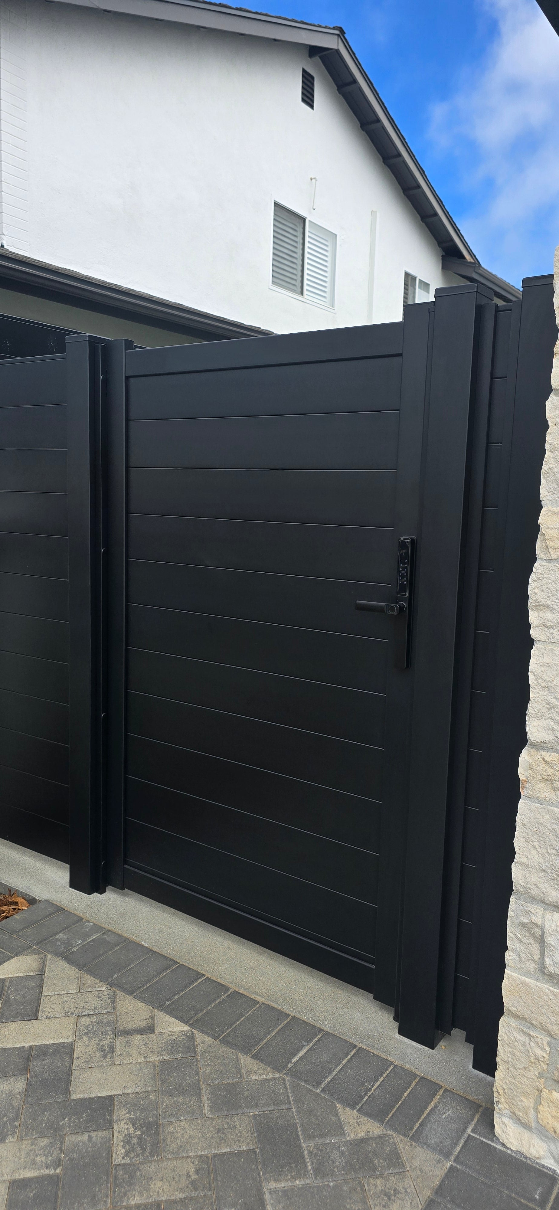 Smart Security for Aluminum Gates
