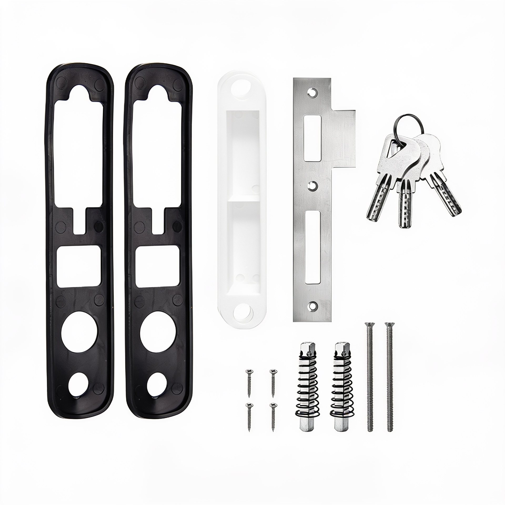 Smart Keyless Gate Lock | Secure Password & Mechanical Key Access