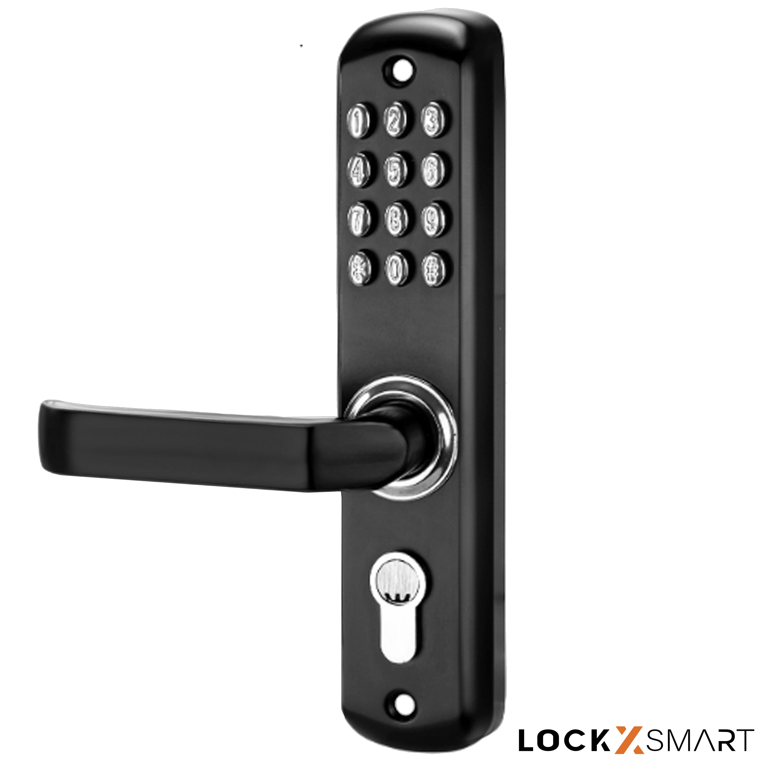 Heavy-Duty Smart Gate Lock – Password & Key Access – Lock X Smart